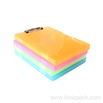 A4 Size PP Transparent File Folder Carrying Case